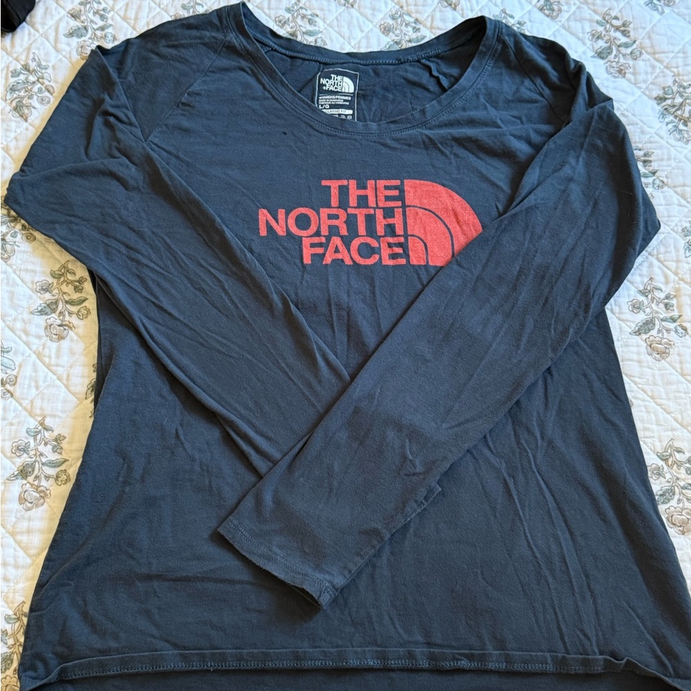 The North Face Blue Long Sleeve Shirt